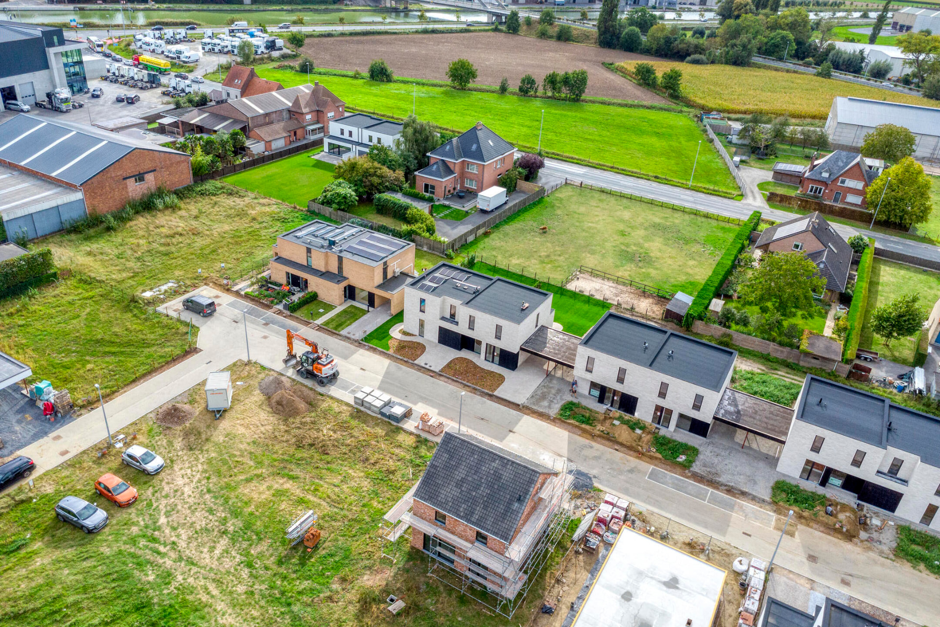 Luchtfoto van Zuytvelt en de omgeving in Wielsbeke