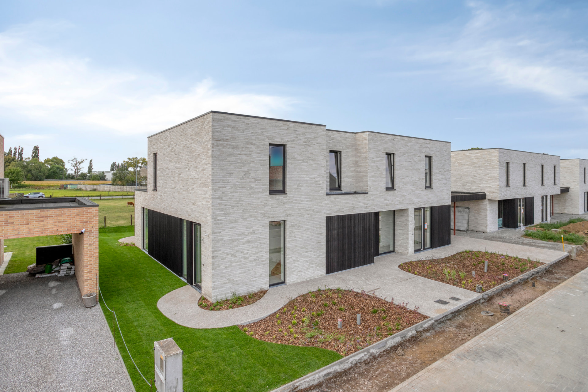Nieuwbouwwoningen in Zuytvelt, Wielsbeke